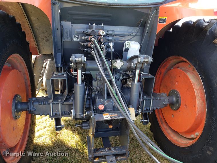 image for item EZ9019 2015 Kubota M135GX MFWD tractor