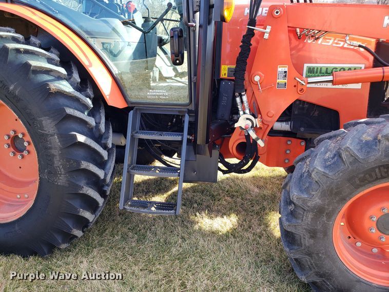 image for item EZ9019 2015 Kubota M135GX MFWD tractor