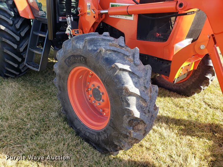 image for item EZ9019 2015 Kubota M135GX MFWD tractor