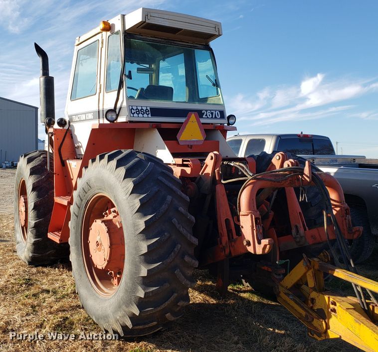 image for item EZ9024 Case 2670 Traction King 4WD tractor