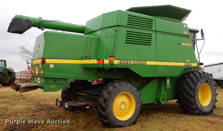 image for item FA9936 1999 John Deere 9510 RWA combine