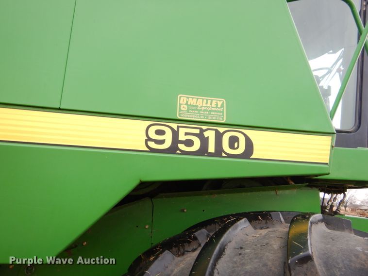 image for item FA9936 1999 John Deere 9510 RWA combine