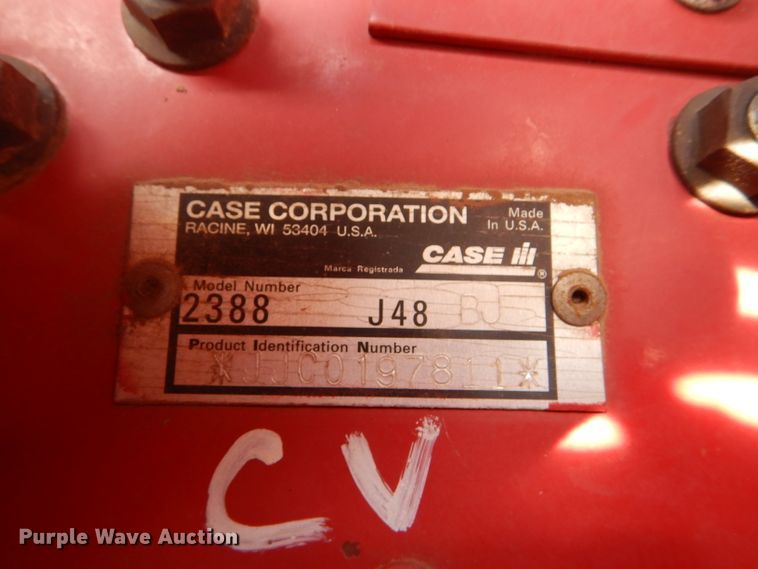 image for item FG9888 1998 Case IH 2388 combine