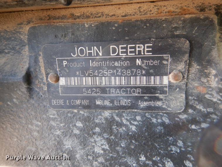 image for item FU9053 2005 John Deere 5425 MFWD tractor