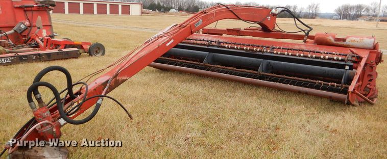 Case IH 8370 windrower in Cherryvale, KS | Item GB9507 sold | Purple Wave