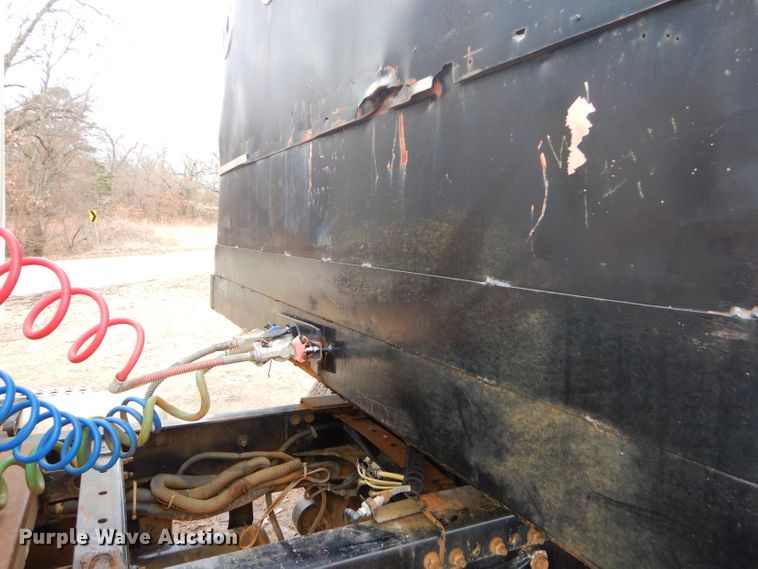 image for item GB9527 Shop built livestock trailer
