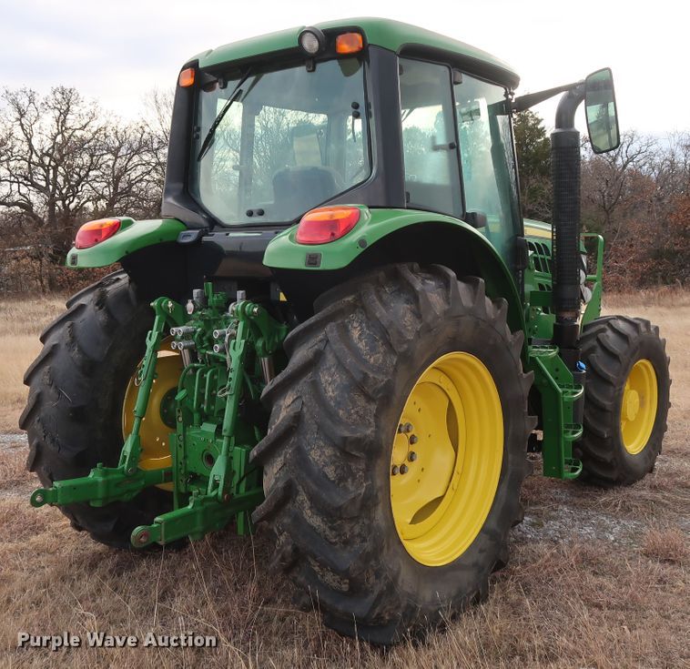image for item GD9937 2014 John Deere 6125M MFWD tractor