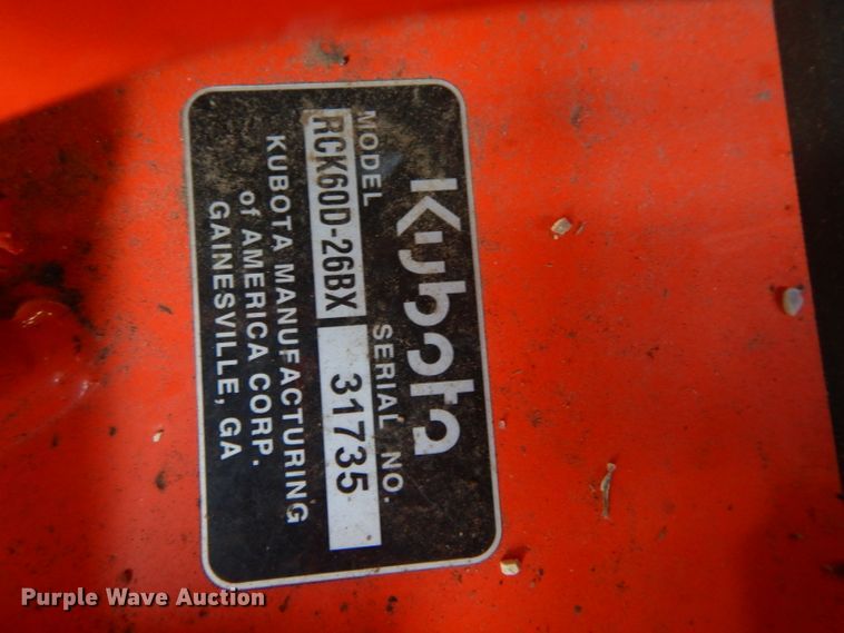 image for item GF9924 2018 Kubota BX2380 tractor