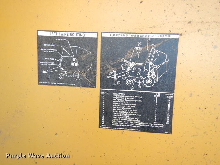 image for item H1210 1993 Vermeer 605 round baler