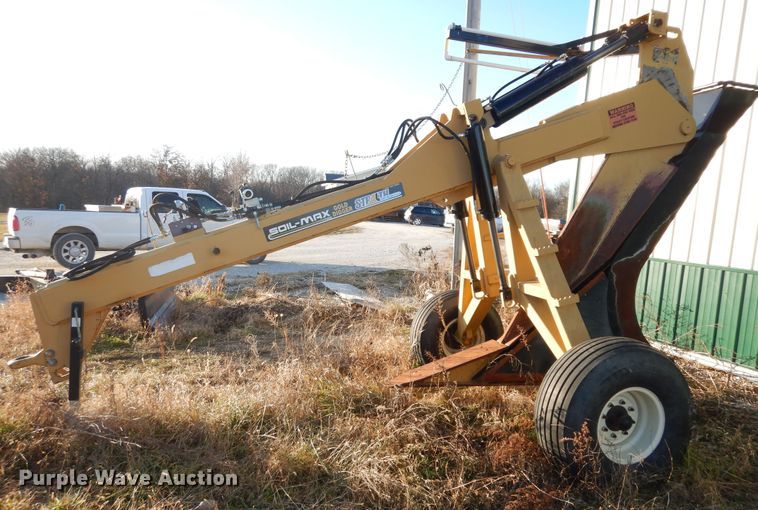 image for item H1217 2014 Soil Max Gold Digger Stealth ZD tile plow