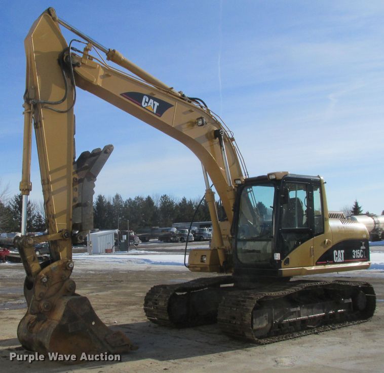 image for item DA8341 2004 Caterpillar 315C L excavator