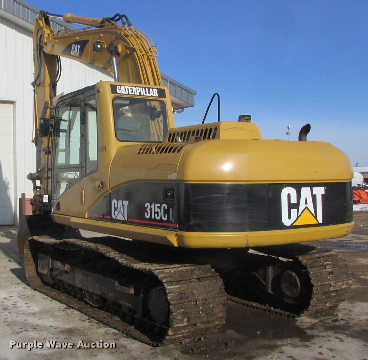 image for item DA8341 2004 Caterpillar 315C L excavator