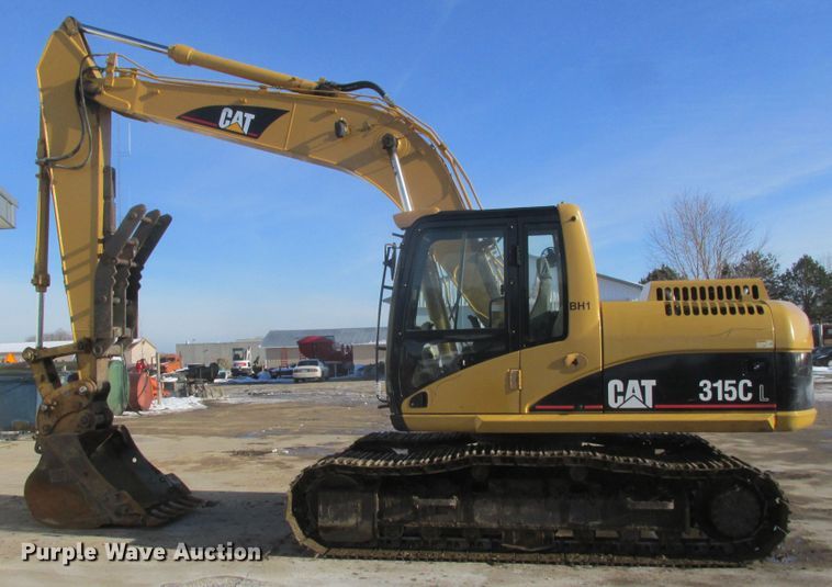 image for item DA8341 2004 Caterpillar 315C L excavator