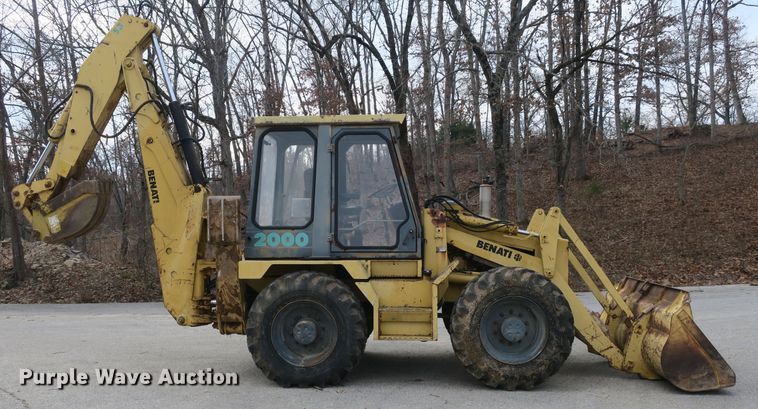 image for item DB10095 Benati 2000 backhoe