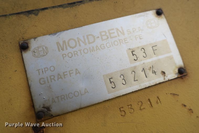 image for item DB10095 Benati 2000 backhoe