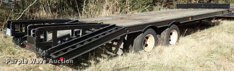 image for item DB7535 1992 CZ Engineering 27MXUT equipment trailer