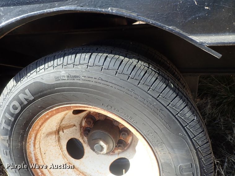 image for item DB7535 1992 CZ Engineering 27MXUT equipment trailer