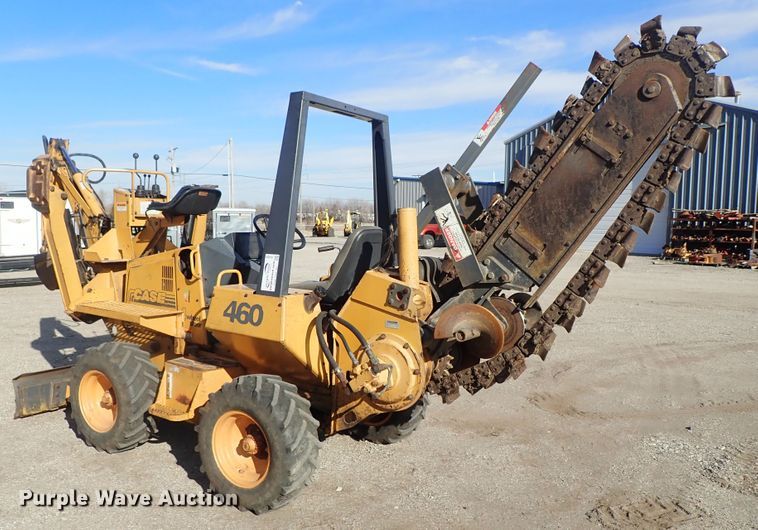 image for item DC3393 Case 460 trencher