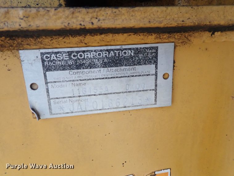 image for item DC3393 Case 460 trencher