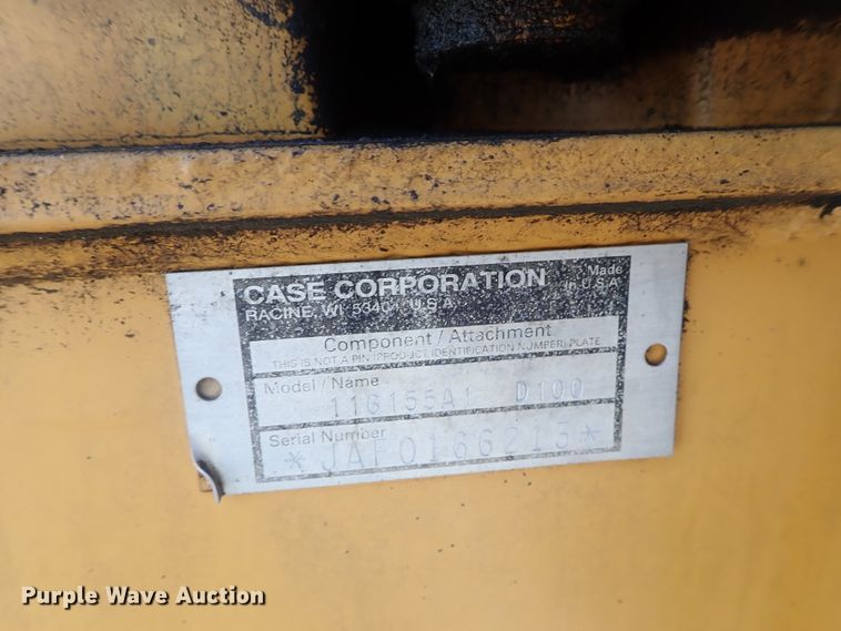 image for item DC3393 Case 460 trencher