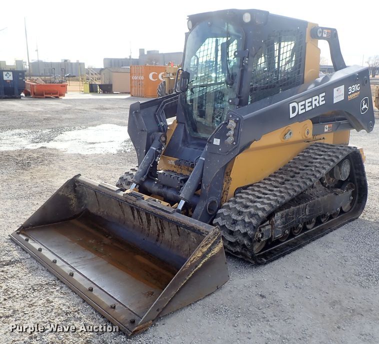 image for item DC3423 2017 John Deere 331G skid steer