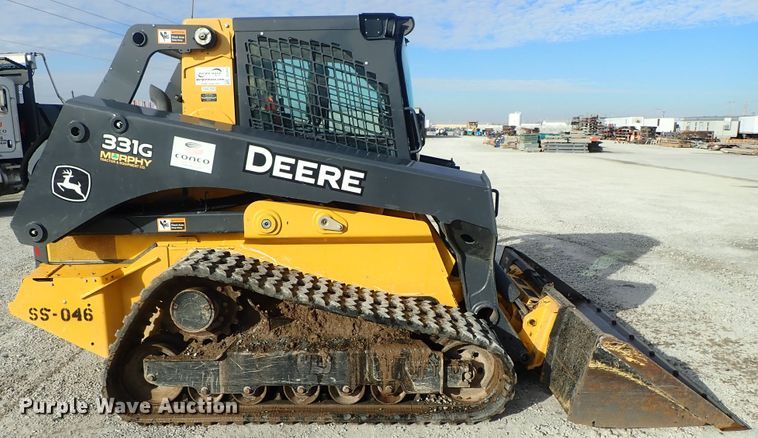 image for item DC3423 2017 John Deere 331G skid steer