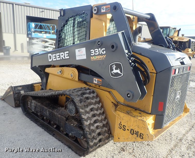 image for item DC3423 2017 John Deere 331G skid steer
