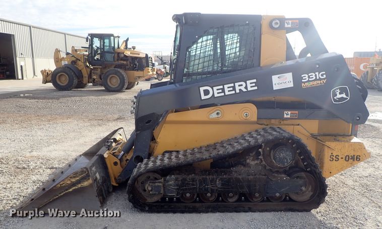 image for item DC3423 2017 John Deere 331G skid steer