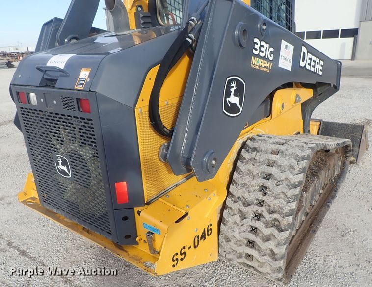image for item DC3423 2017 John Deere 331G skid steer