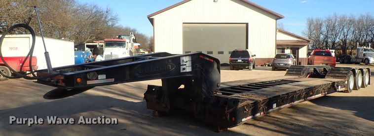 image for item DC3444 2014 Kaufman FR55DT low boy equipment trailer