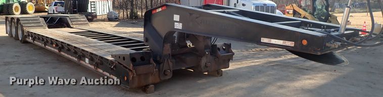 image for item DC3444 2014 Kaufman FR55DT low boy equipment trailer