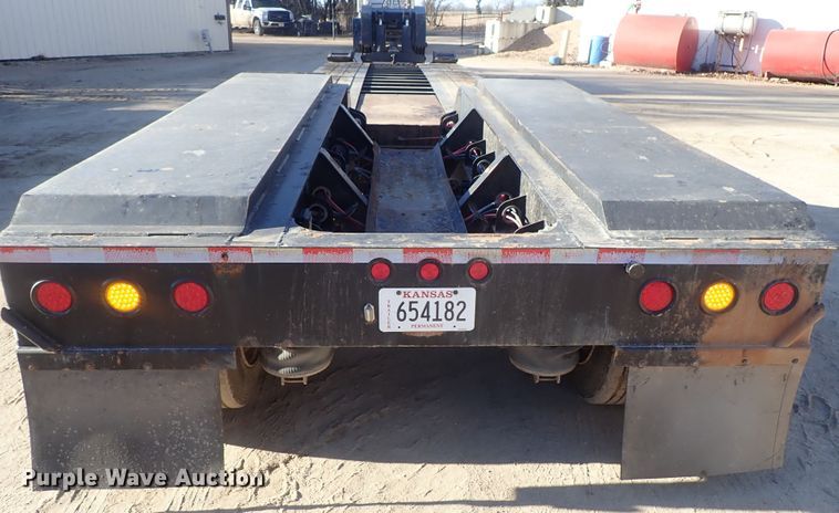 image for item DC3444 2014 Kaufman FR55DT low boy equipment trailer