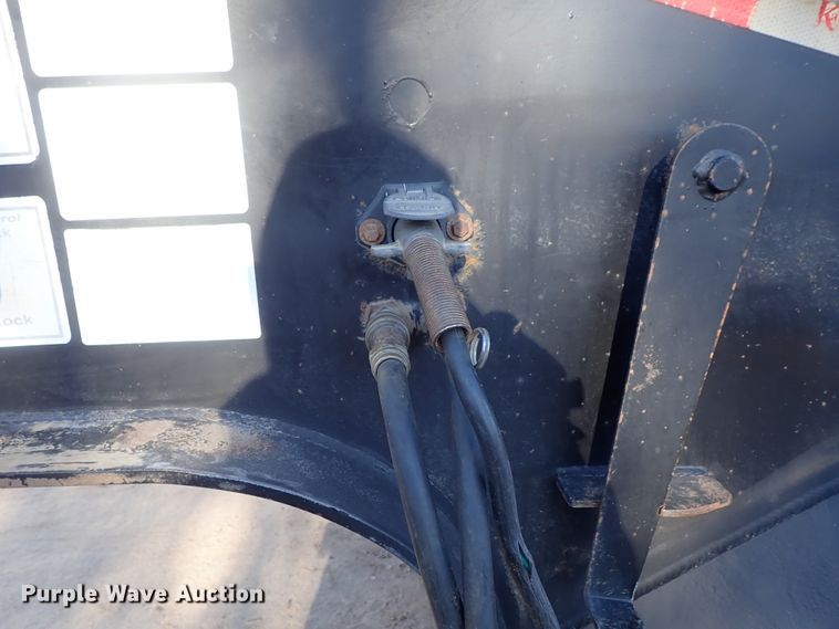 image for item DC3444 2014 Kaufman FR55DT low boy equipment trailer