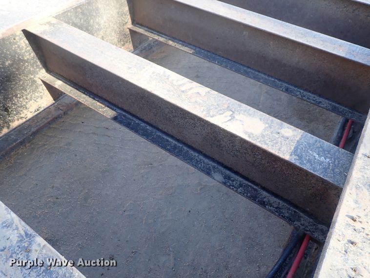 image for item DC3444 2014 Kaufman FR55DT low boy equipment trailer