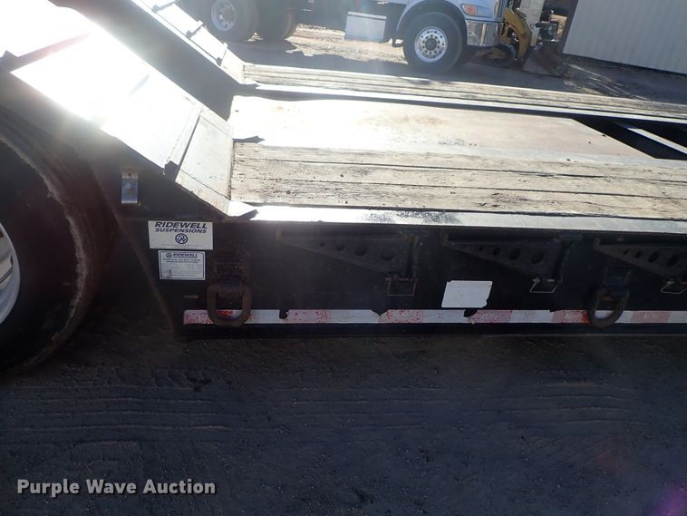 image for item DC3444 2014 Kaufman FR55DT low boy equipment trailer