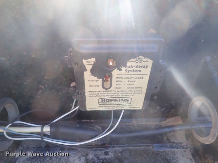 image for item DC3444 2014 Kaufman FR55DT low boy equipment trailer