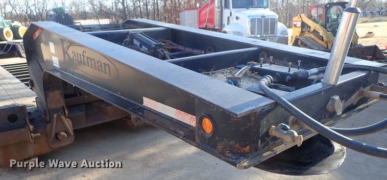 image for item DC3444 2014 Kaufman FR55DT low boy equipment trailer