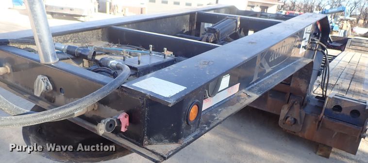 image for item DC3444 2014 Kaufman FR55DT low boy equipment trailer
