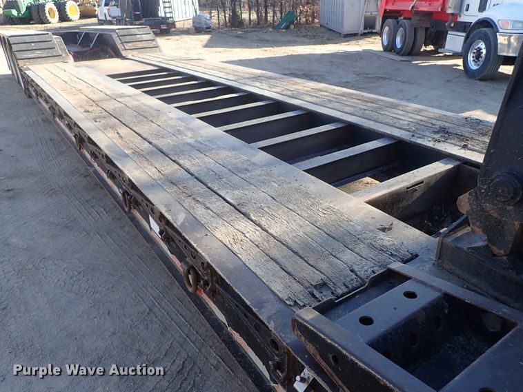 image for item DC3444 2014 Kaufman FR55DT low boy equipment trailer