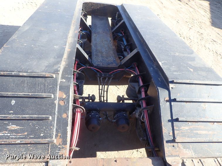 image for item DC3444 2014 Kaufman FR55DT low boy equipment trailer