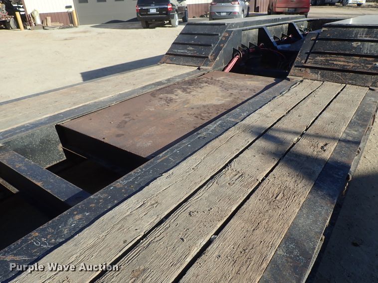 image for item DC3444 2014 Kaufman FR55DT low boy equipment trailer