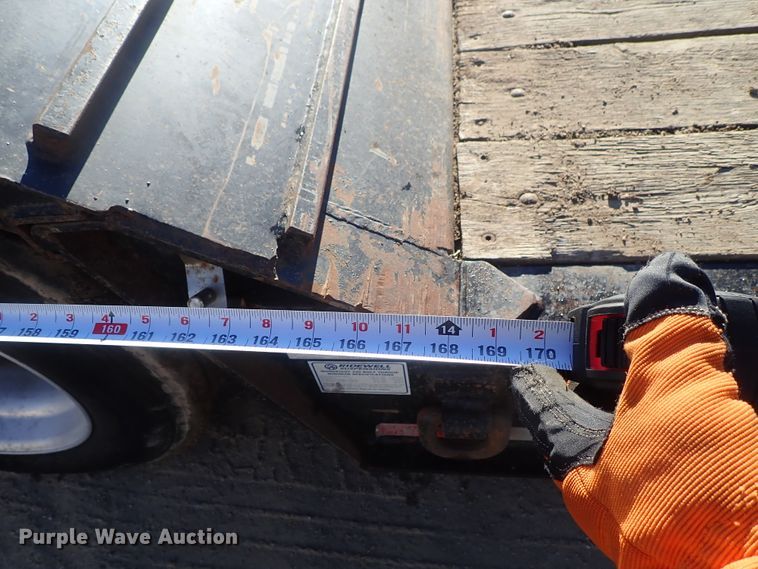 image for item DC3444 2014 Kaufman FR55DT low boy equipment trailer