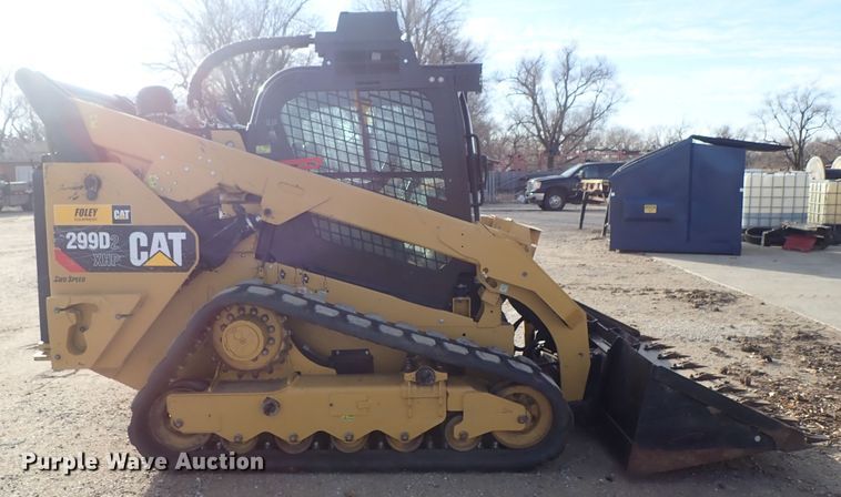 image for item DC3450 2017 Caterpillar 299D2 XHP skid steer