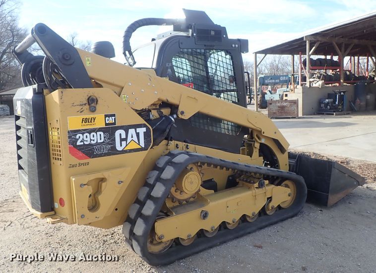 image for item DC3450 2017 Caterpillar 299D2 XHP skid steer