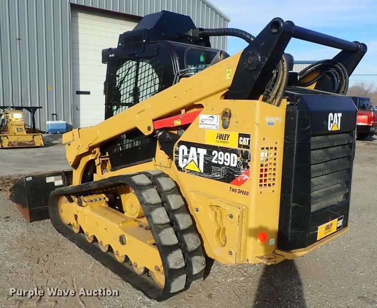image for item DC3450 2017 Caterpillar 299D2 XHP skid steer