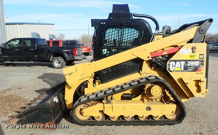 image for item DC3450 2017 Caterpillar 299D2 XHP skid steer