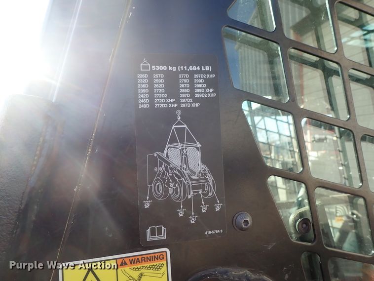 image for item DC3450 2017 Caterpillar 299D2 XHP skid steer