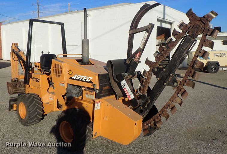 Astec RT360 trencher in Wichita, KS Item DC3451 sold Purple Wave