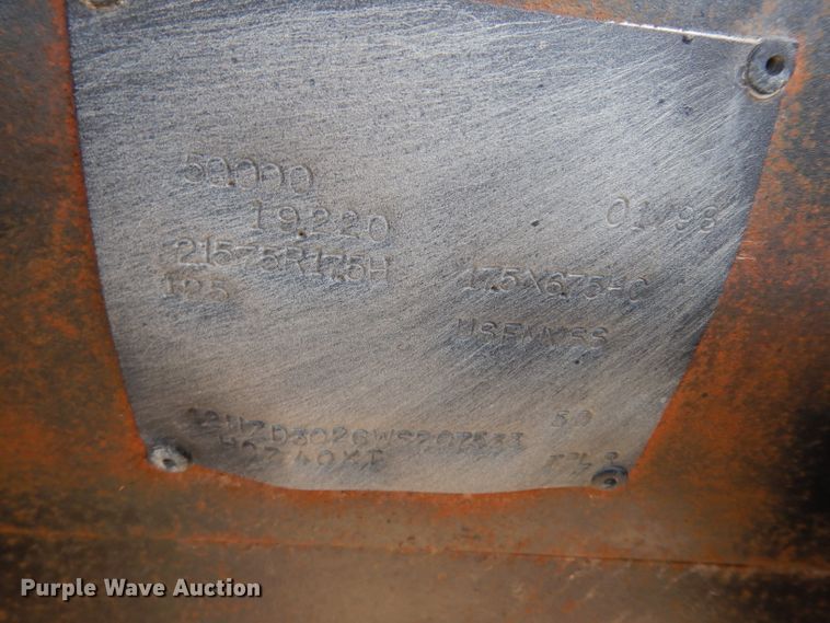 image for item DE4151 1998 Holden equipment trailer