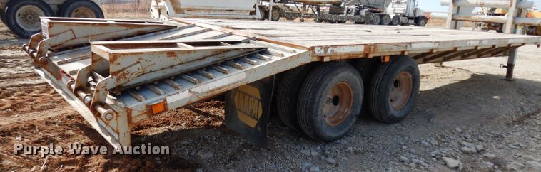 image for item DE4153 2004 shop built equipment trailer
